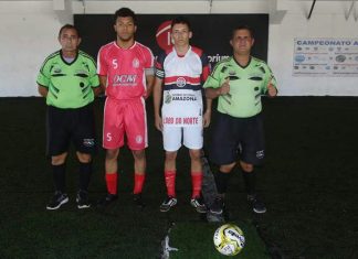 Em grande jogo, Tarumã e América empatam no futebol 7