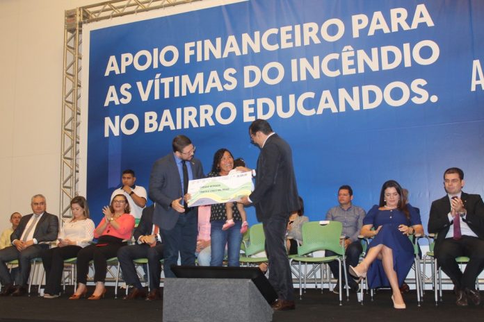 1 vitimas do incêndio