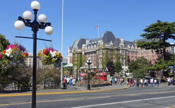 Victoria, no Canadá, a cidade das flores e dos jardins
